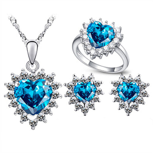 Set Saphira Vale | Oro bianco