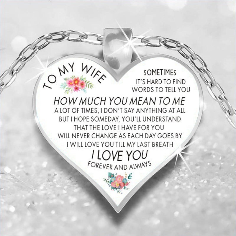 Words from the Heart Keepsake Necklace