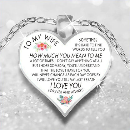 Words from the Heart Keepsake Necklace