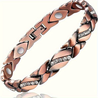 Bracciale Emmeline in mosaico color rame