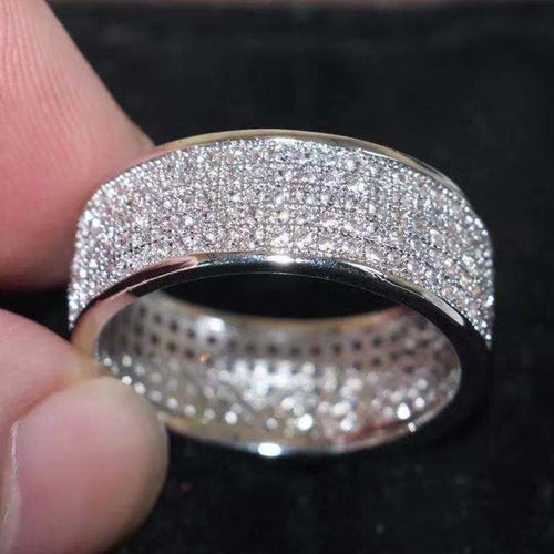 Anello Ambrosia Fenzi | Oro bianco