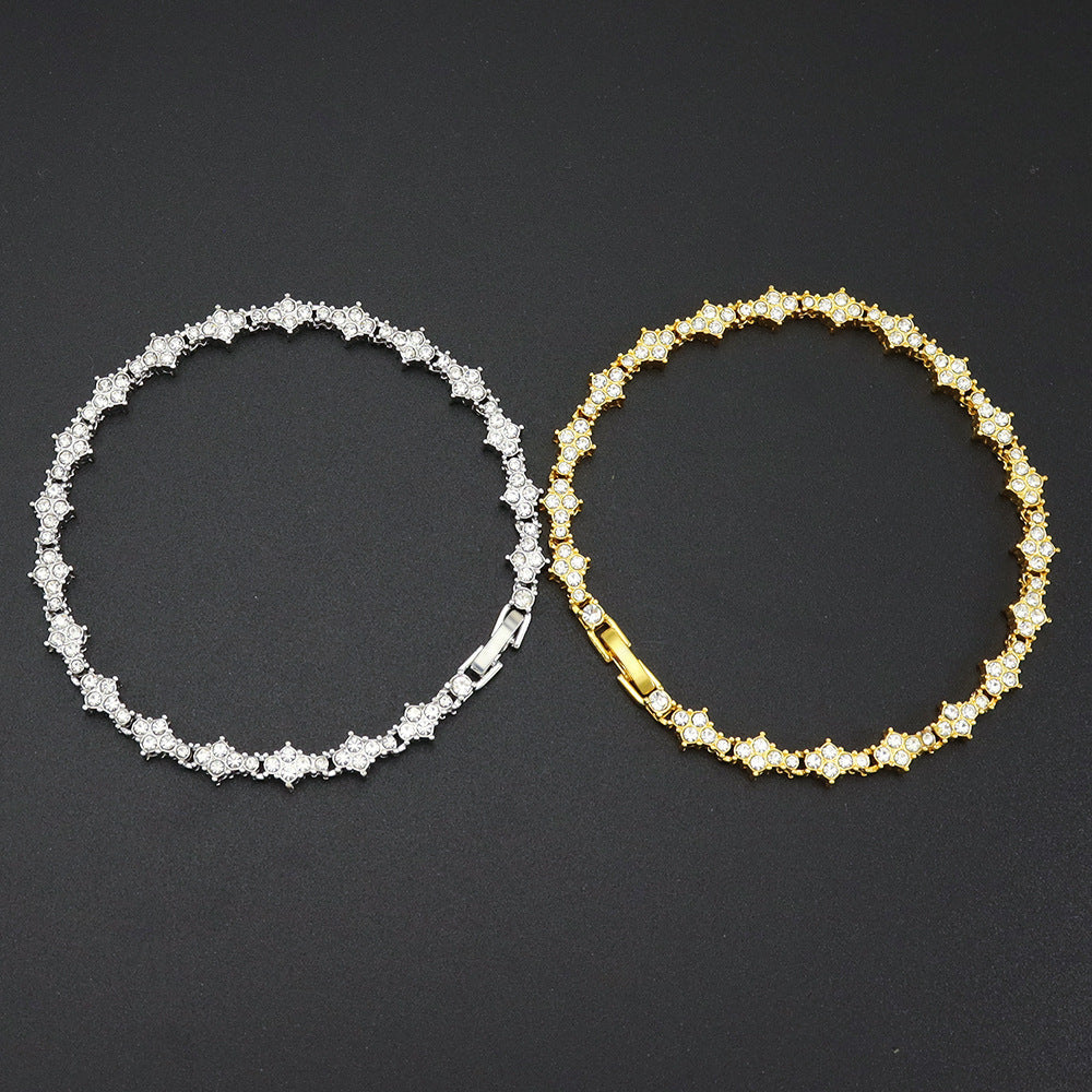 Bracciale Tennis Classic Cluster | Oro
