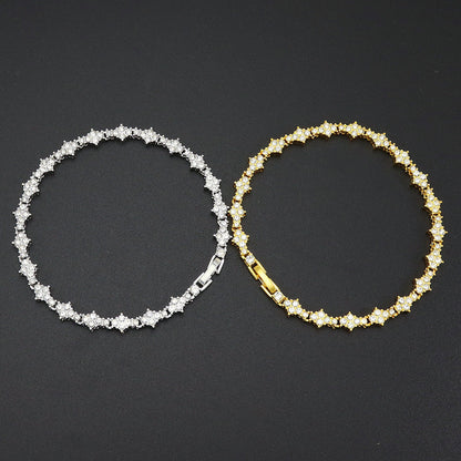 Bracciale Tennis Classic Cluster | Oro