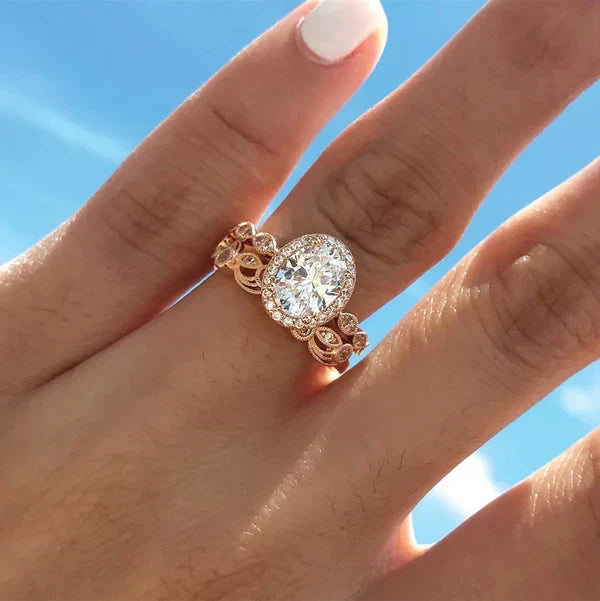Anello Adelina Corsaglia | Oro bianco