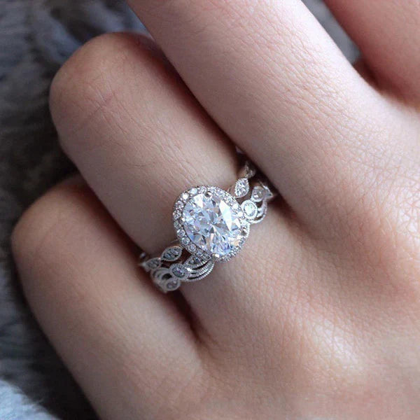 Anello Adelina Corsaglia | Oro bianco