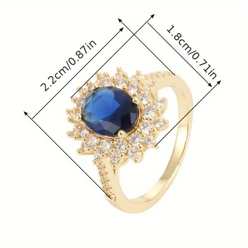 Anello Vionne Saphirae | Oro