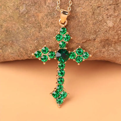 Veridienne Croixheart Necklace | Gold