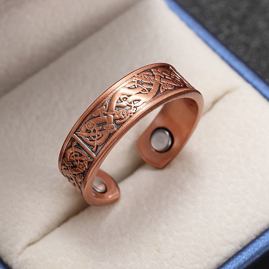 Anello in rame Saoirse Crest