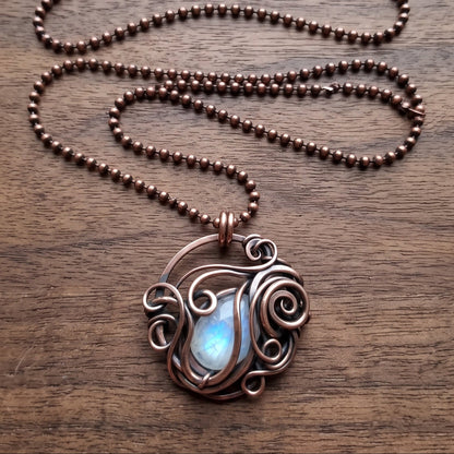 Collana in rame Eulalia Celestial Stone