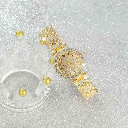 Set orologio e bracciale Luxe Radiance Gold | Oro