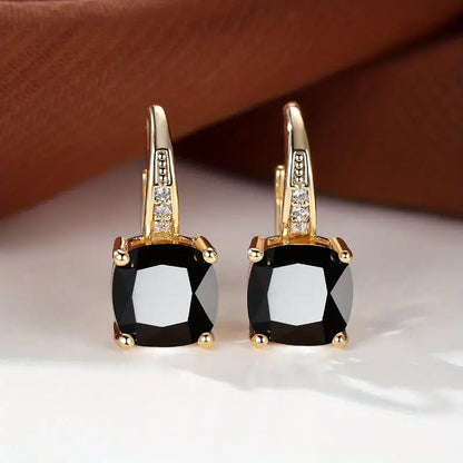 Orecchini a cerchio Mystic Stone | Oro