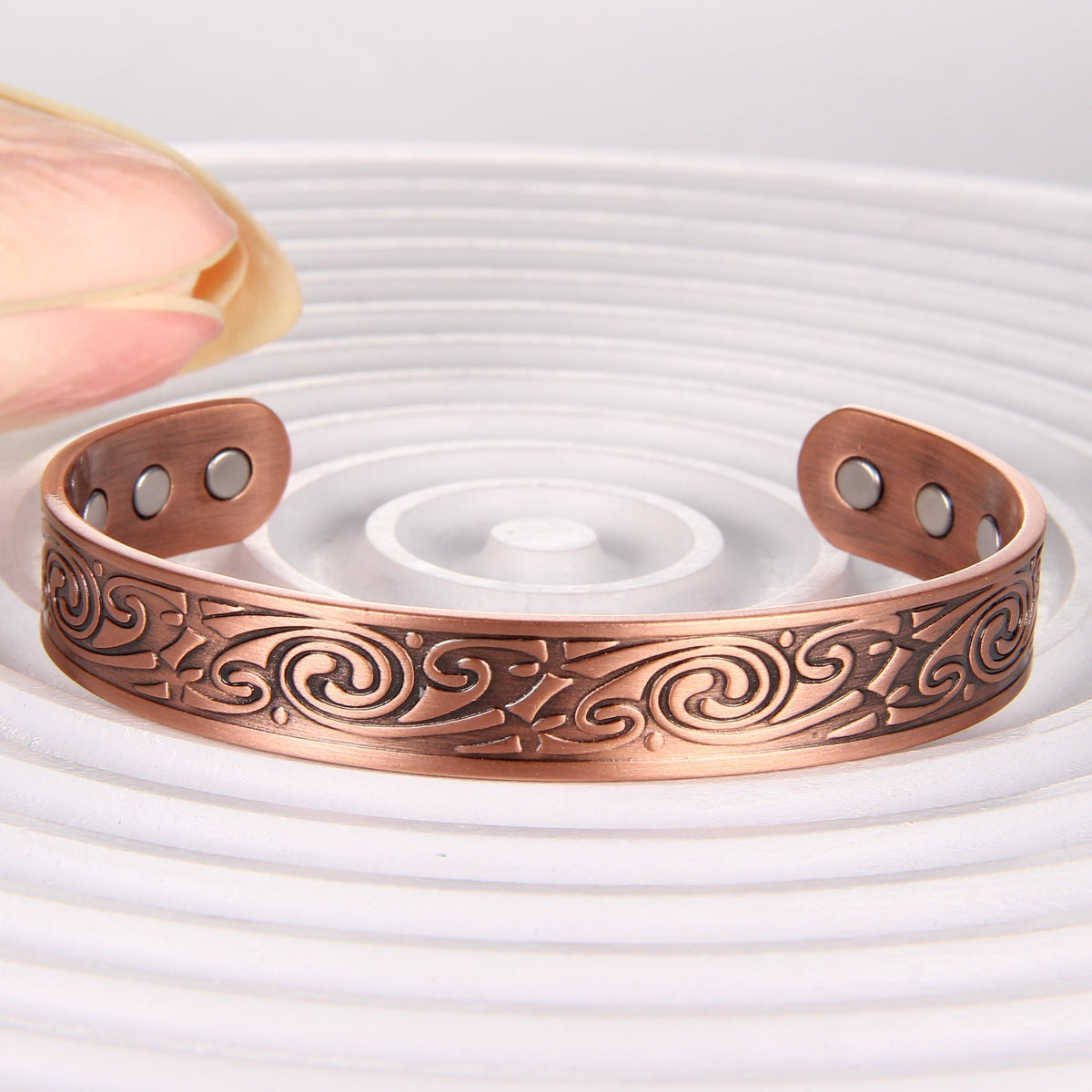 Bracciale in rame Mystic Scroll