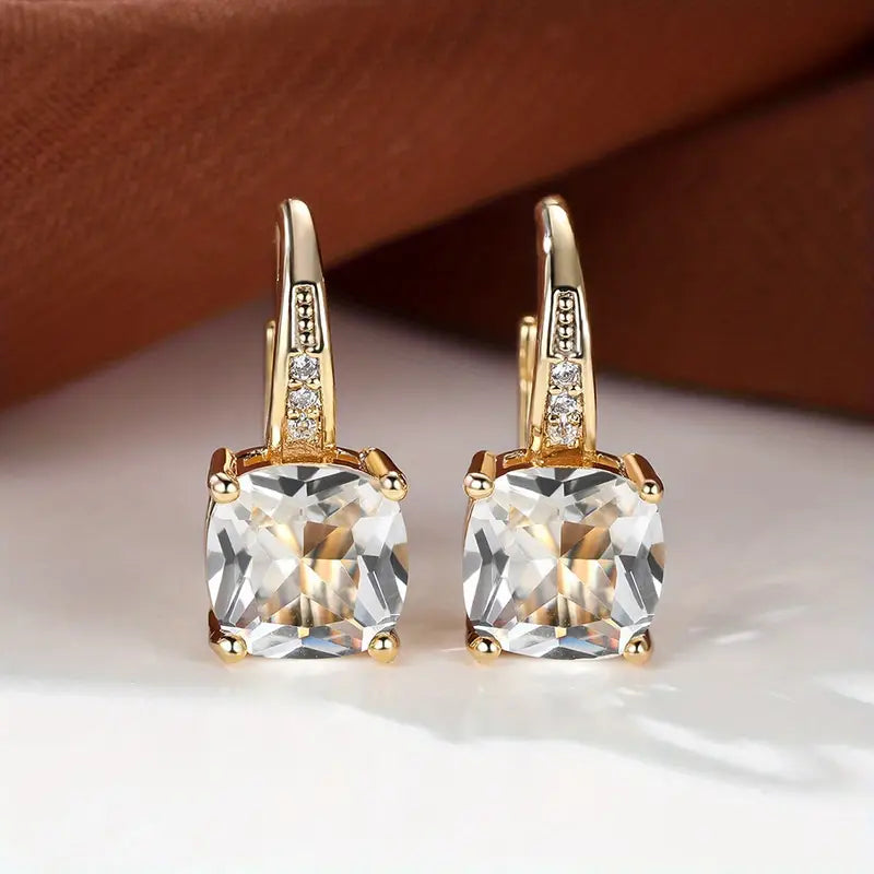Orecchini a cerchio Mystic Stone | Oro