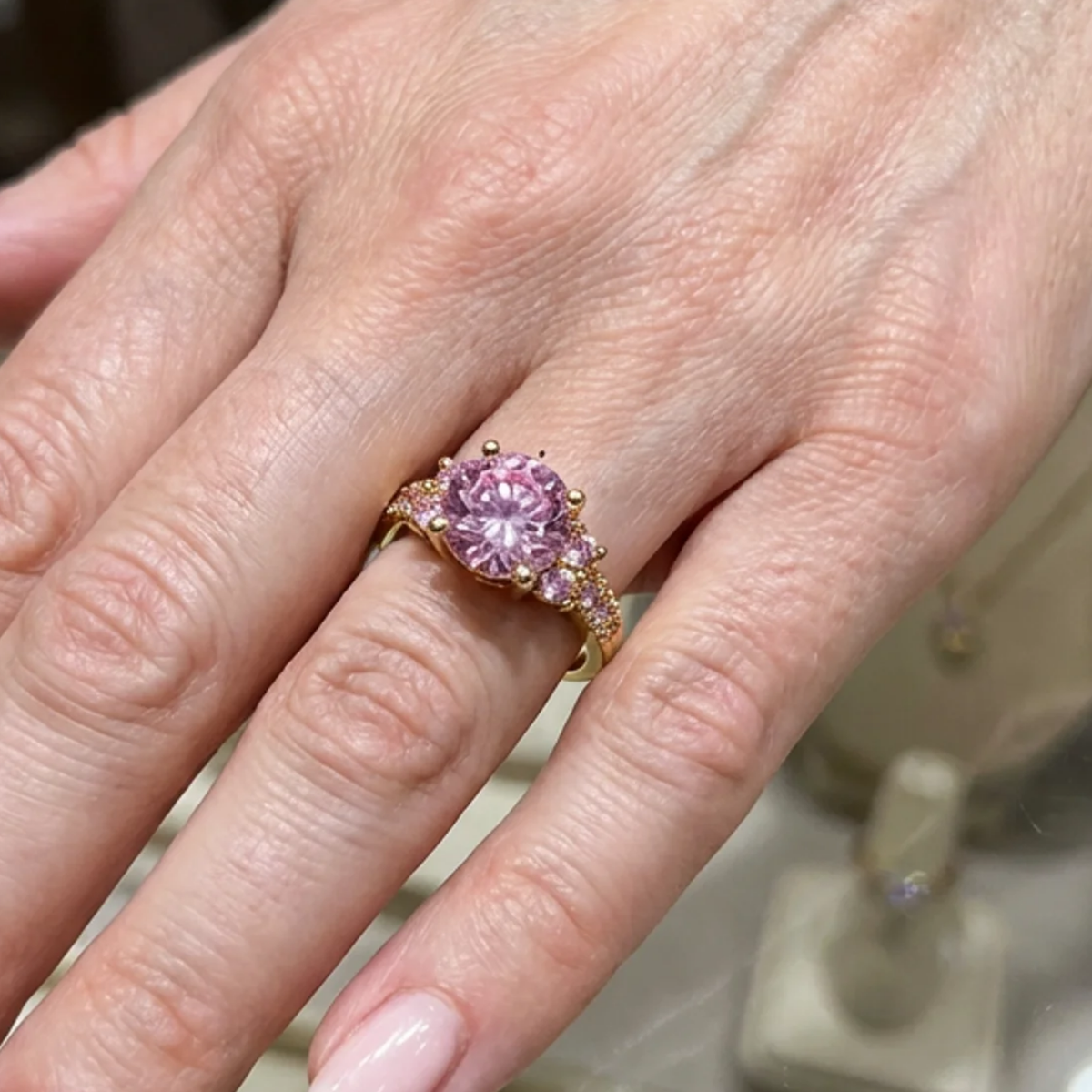 Anello Celia Rosette | Oro