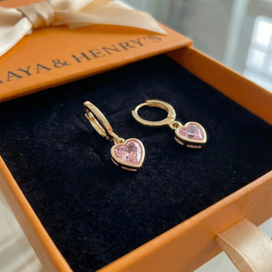 Orecchini pendenti Cupid Charm | Oro