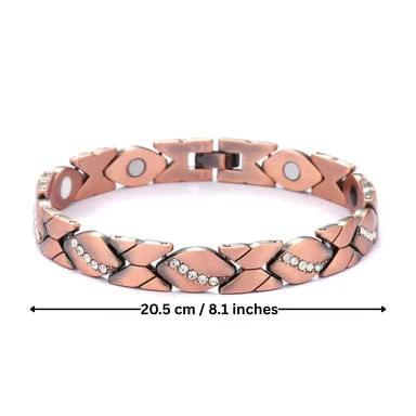 Bracciale Emmeline in mosaico color rame