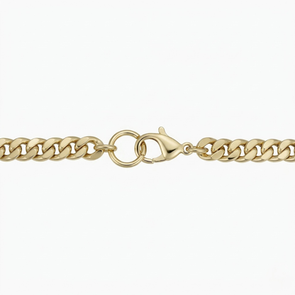 Bracciale cubano in oro da collezione