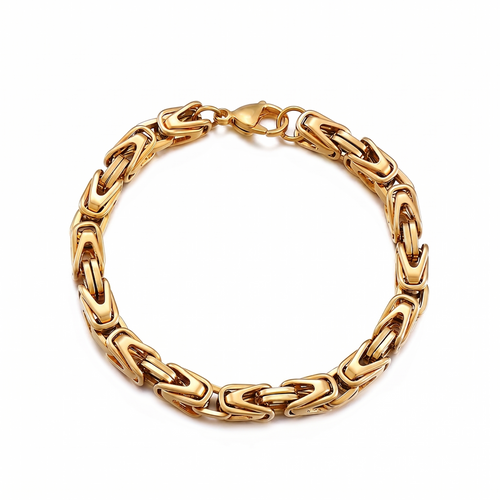 Bracciale a maglie Lucian Crown | Oro