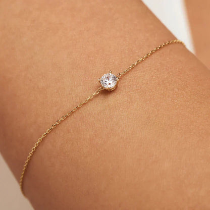 Bracciale Cléa Stone | Oro bianco