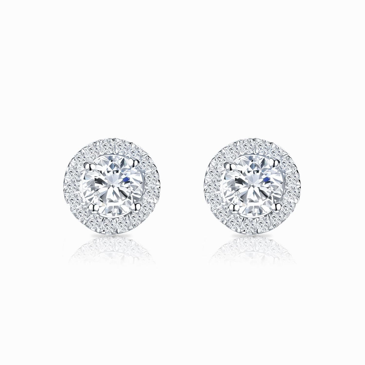 Orecchini Belle dame | Oro bianco