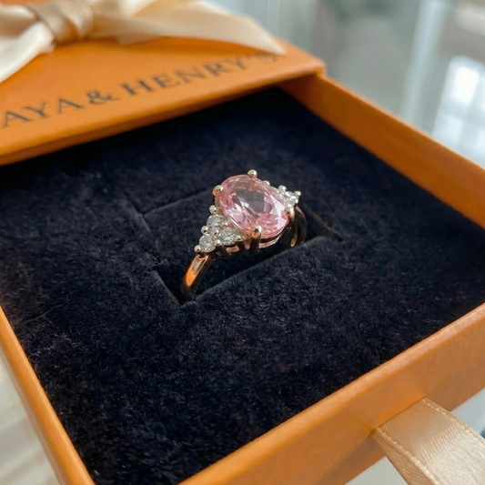 Anello Lustre Bloom | Oro rosa