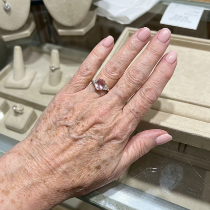 Anello Lustre Bloom | Oro rosa