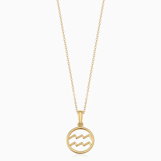 Collana con segno zodiacale | Oro