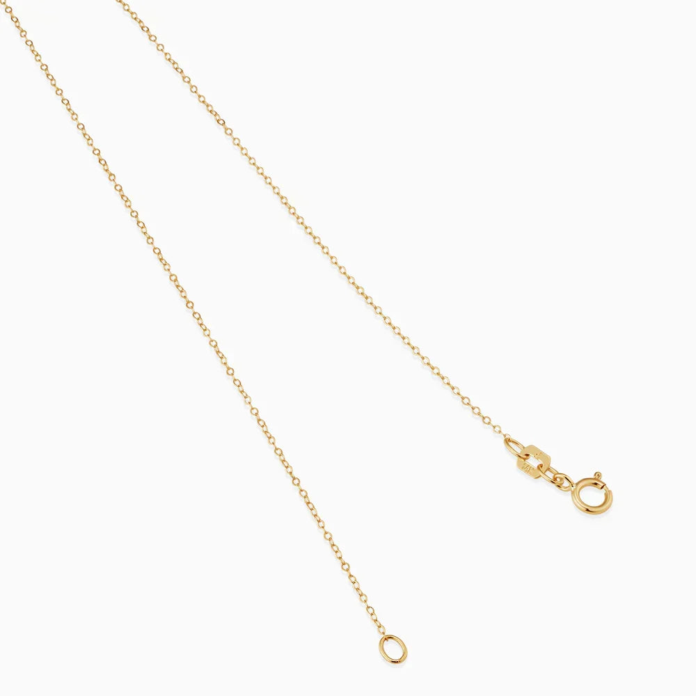 Zodiac sign necklace | Gold