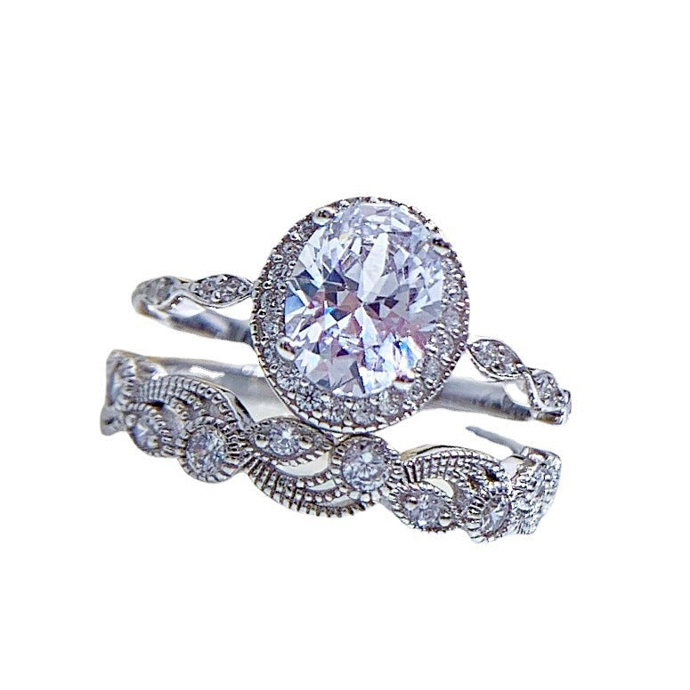Anello Adelina Corsaglia | Oro bianco