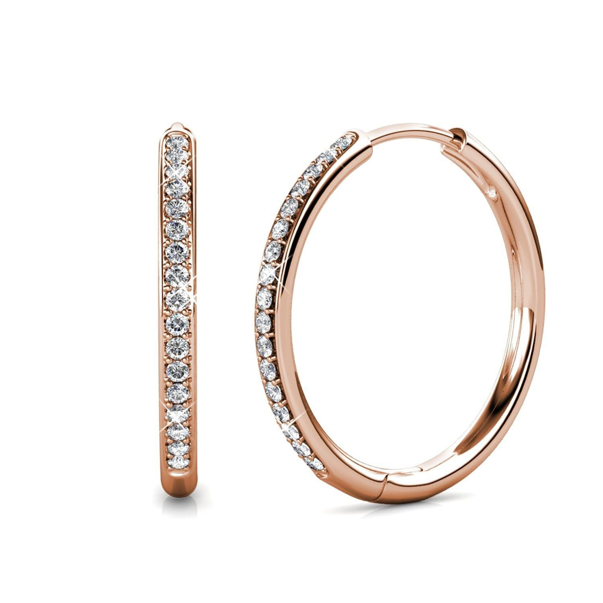 Orecchini Sorel Pave | Oro bianco