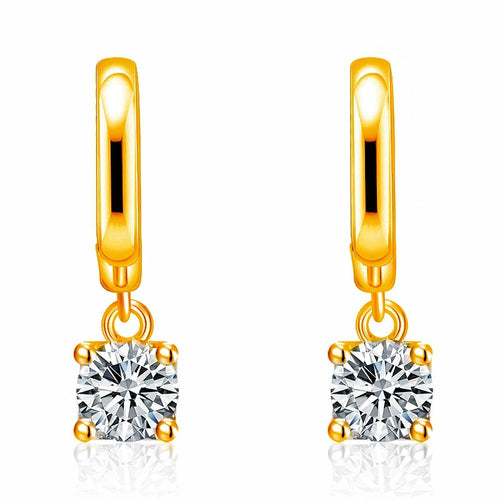 Orecchini pendenti quadrati Aurora | Oro
