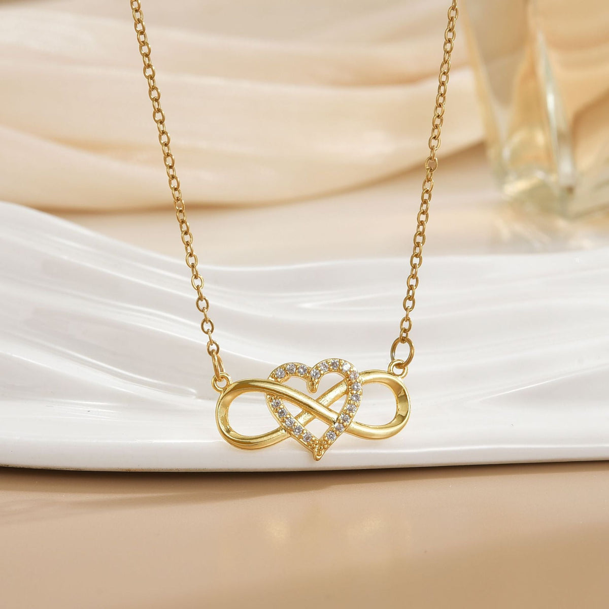 Collana Infinito Love Knot | Oro