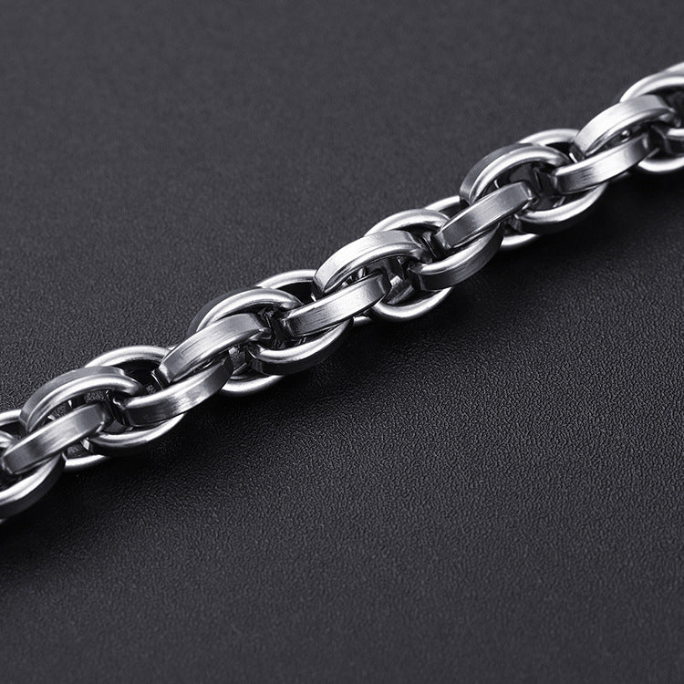 Riven Knox Bracelet | White Gold