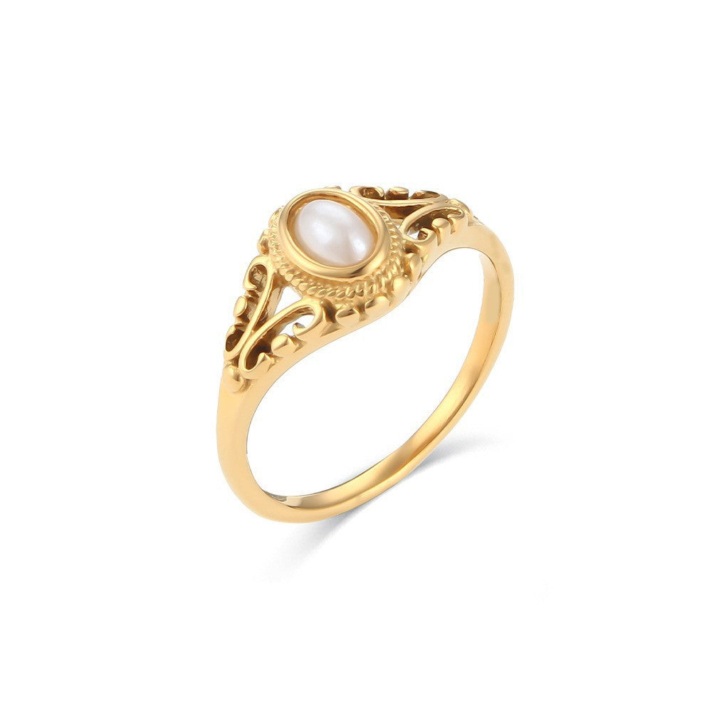 Anello Zavienne Timeless Pearl | Oro