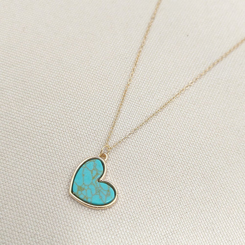 Collana Turquoise Love | Oro