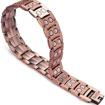 Bracciale a catena moderno in rame