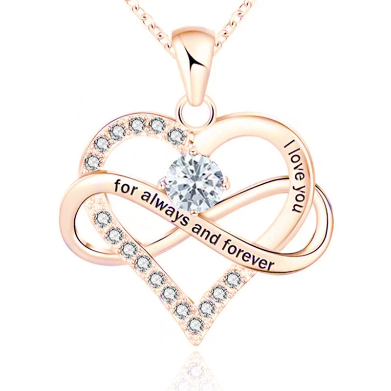 Collana con pietra del mese di nascita Always and Forever