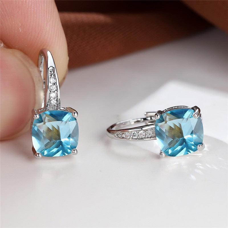 Orecchini a cerchio Mystic Stone | Oro