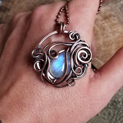Collana in rame Eulalia Celestial Stone
