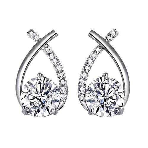 Arielle Earrings | White gold