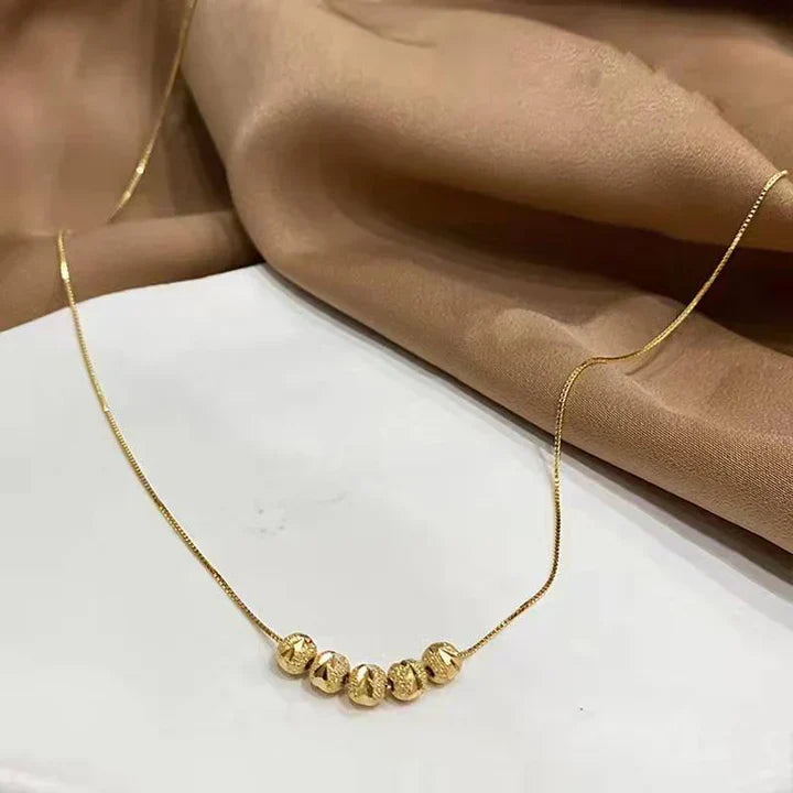 Serena Granata Necklace | Gold