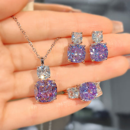 Set Adeline Violetta | Oro bianco