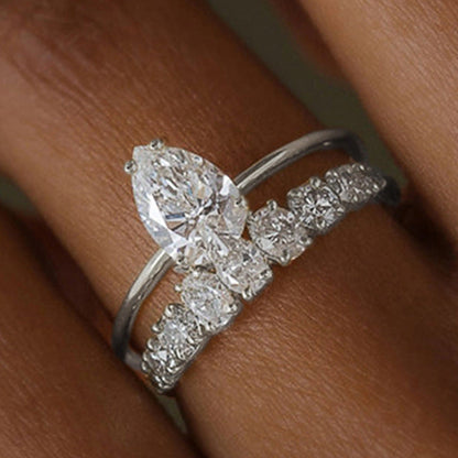 Anello Vivienne Hartley | Oro bianco