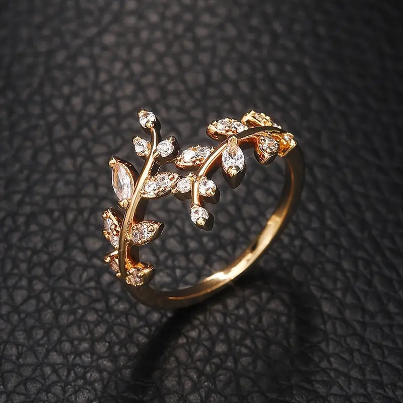 Anello in oro Elegant Vine | Oro