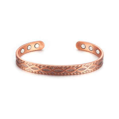 Bracciale Amelie in rame a reticolo
