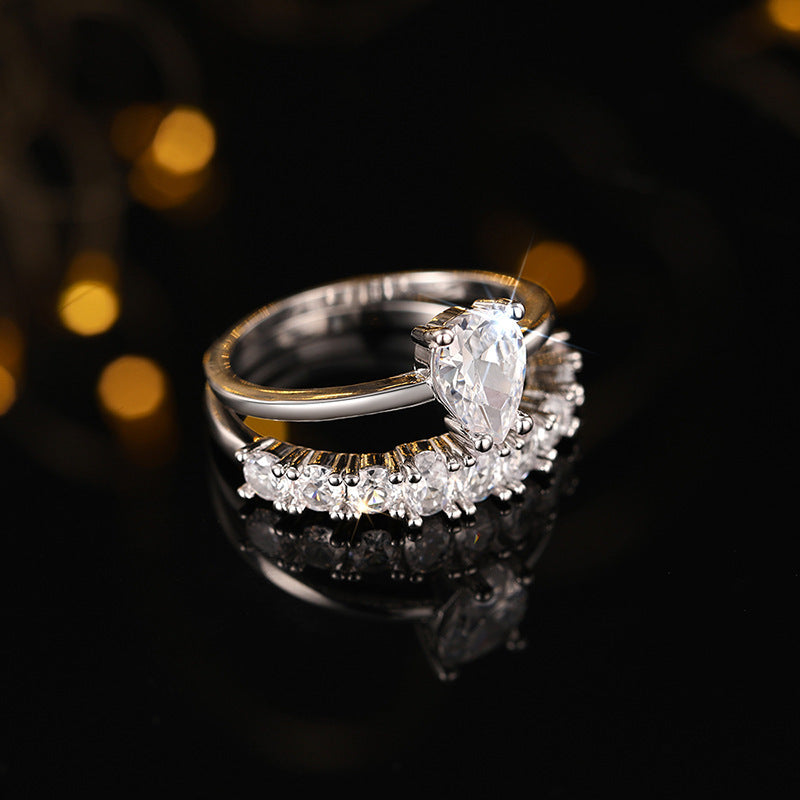 Anello Vivienne Hartley | Oro bianco