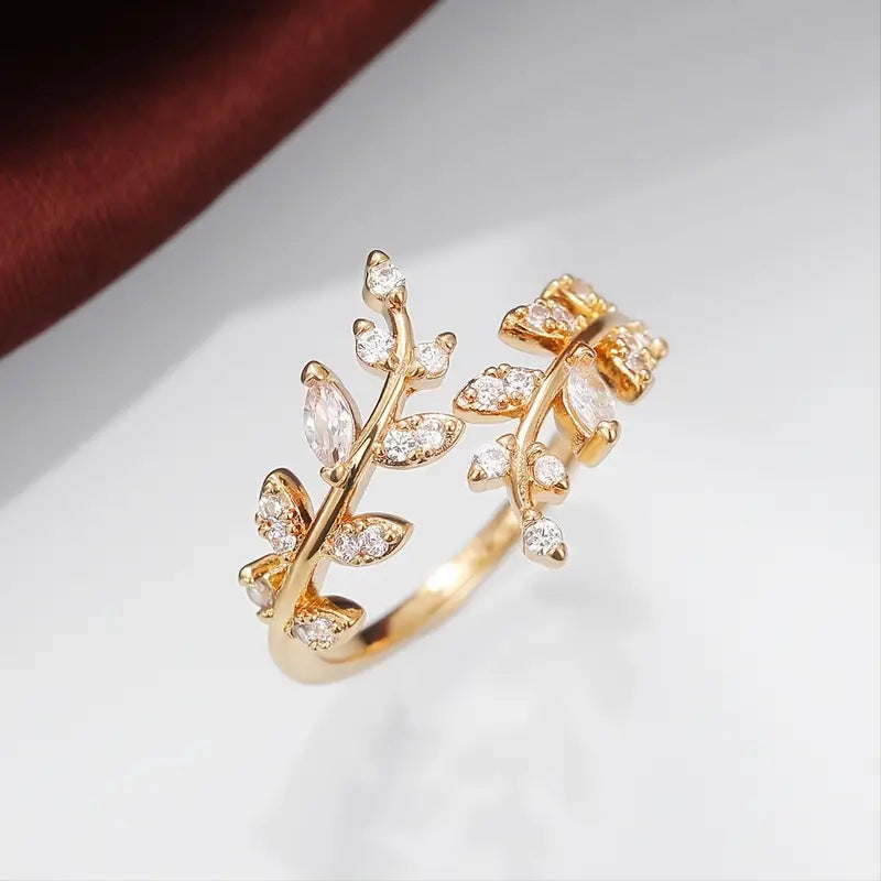 Anello in oro Elegant Vine | Oro