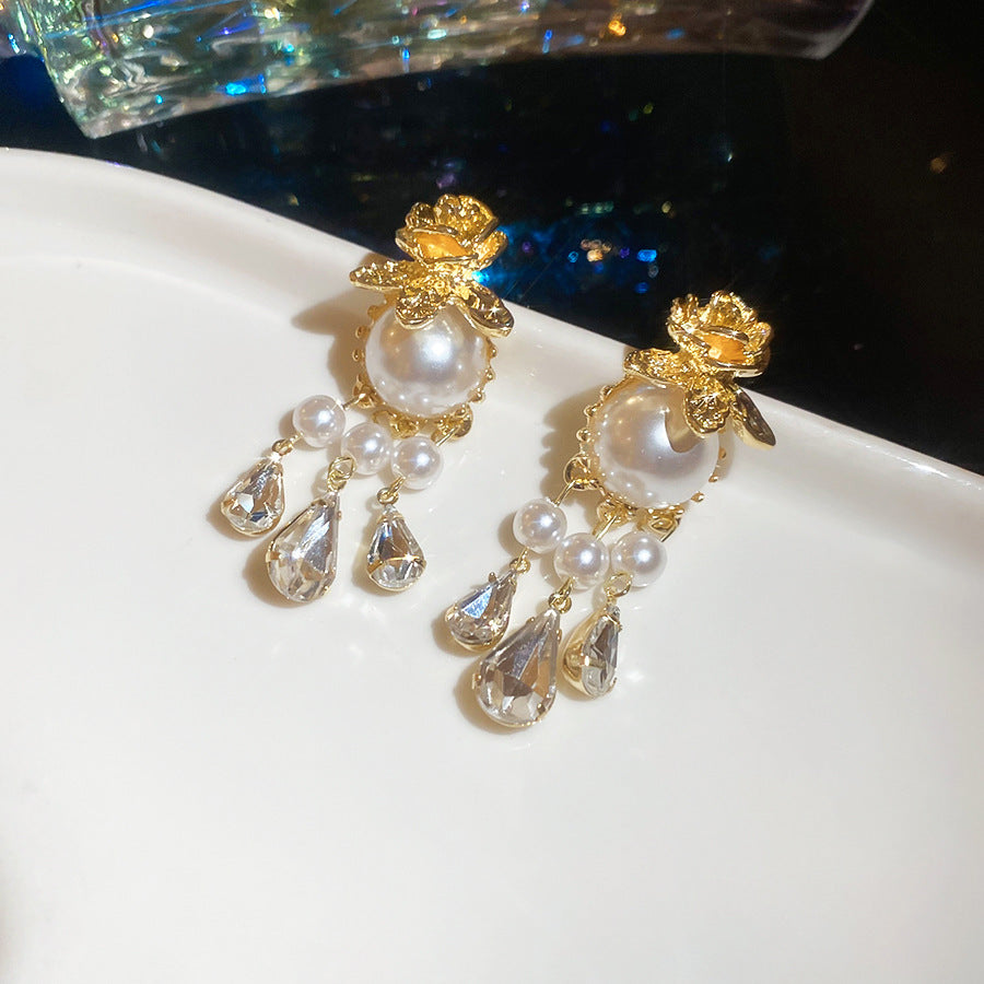Orecchini Ivoria Pearl Dew Drop | Oro