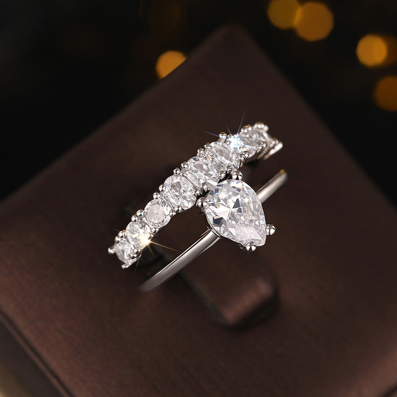 Anello Vivienne Hartley | Oro bianco