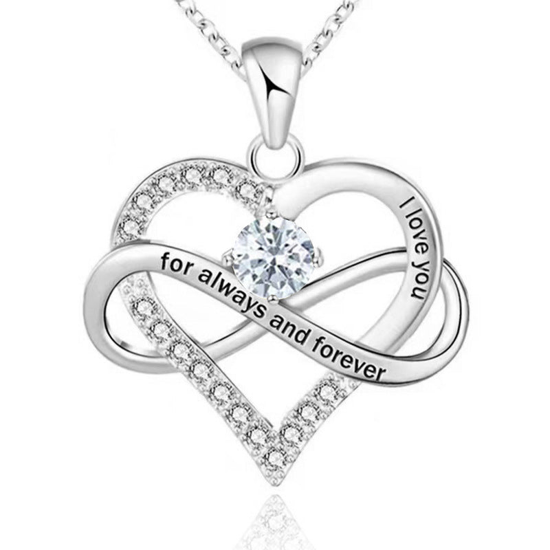 Collana con pietra del mese di nascita Always and Forever